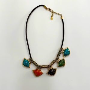 Necklace with Color Stones
